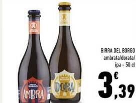 Conad Superstore Del borgo birra ambrata offerta