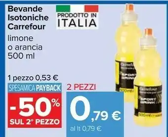 Carrefour Carrefour Bevande Isotoniche offerta