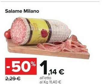 Carrefour Salame Milano offerta