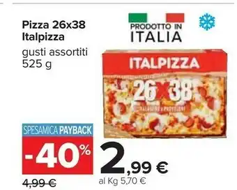 Carrefour Italpizza Pizza offerta