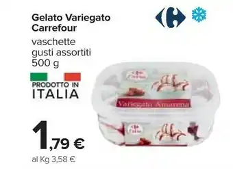 Carrefour Gelato Variegato offerta