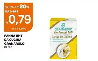 Ekom Granarolo Panna offerta