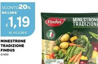 Ekom Findus Minestrone offerta