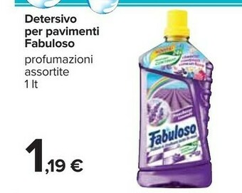 Carrefour Fabuloso Pulizia pavimenti offerta