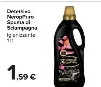 Carrefour Spuma di Sciampagna Detersivo lavatrice offerta