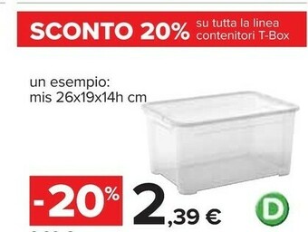 Carrefour Contenitori per alimenti offerta