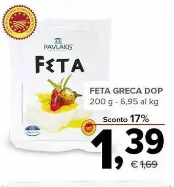 Todis Pavlakis Feta DOP 200 G(ml) offerta