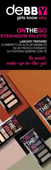 Acqua & Sapone deBBY ONTHEGO EYESHADOW PALETTE offerta