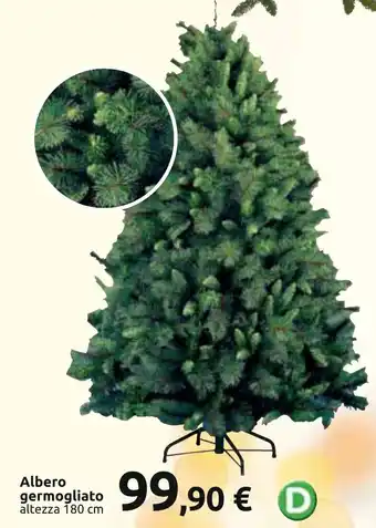 Carrefour Albero germogliato altezza 180 cm offerta