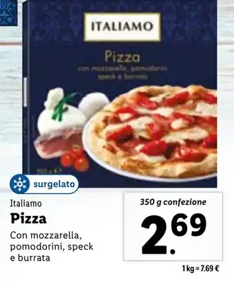 Lidl Italiamo Pizza 350 g confezione offerta