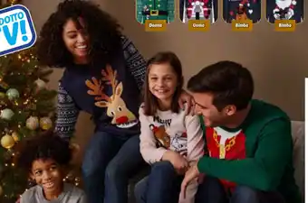 Lidl esmara/LIVERGY Pullover natalizio da donna S-XL o da uomo S-XXL offerta