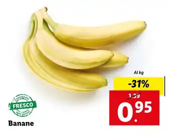 Lidl Banane offerta