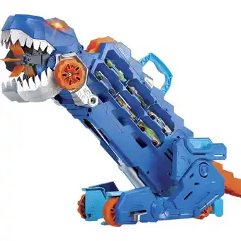 Mega t-rex trasportatore hot wheels