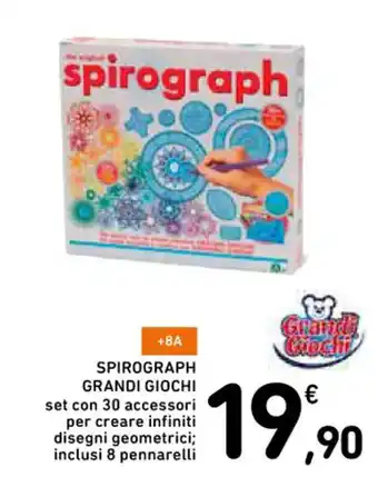 Spazio Conad SPIROGRAPH GRANDI GIOCHI offerta