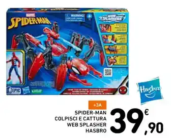 SPIDER-MAN COLPISCI E CATTURA WEB SPLASHER HASBRO