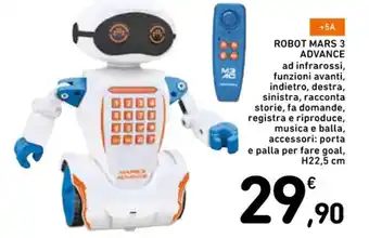 Spazio Conad ROBOT MARS 3 ADVANCE offerta
