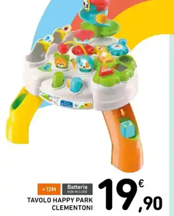 Spazio Conad TAVOLO HAPPY PARK CLEMENTONI offerta