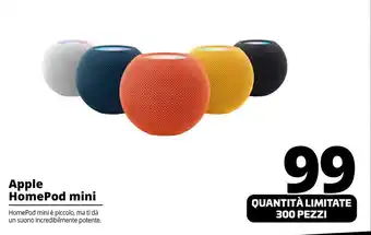 Comet Apple HomePod mini offerta