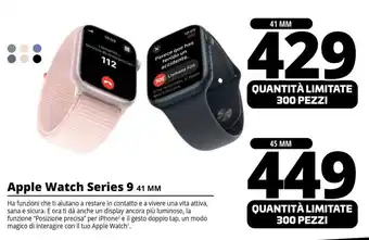 Comet Apple Watch Series 9 41 MM offerta