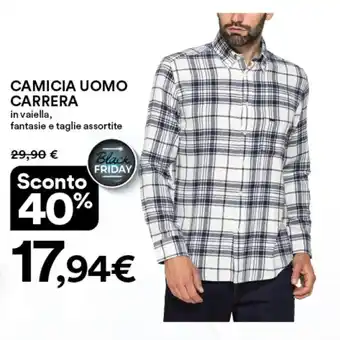 CAMICIA UOMO CARRERA