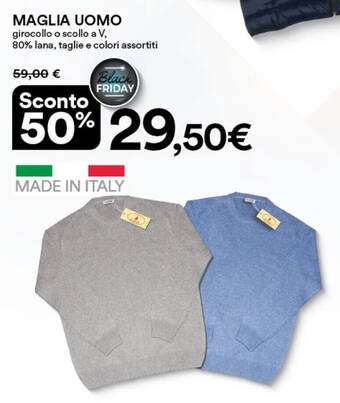 Ipercoop MAGLIA UOMO offerta