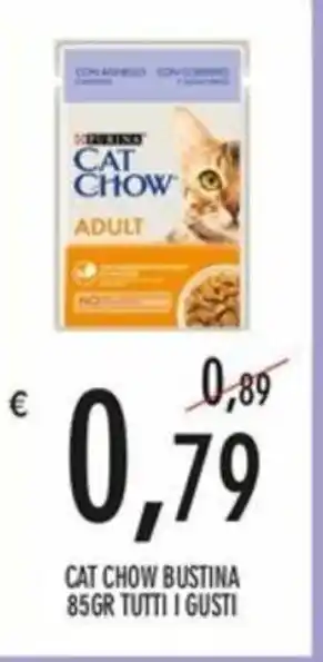 CAT CHOW BUSTINA 85GR TUTTI I GUSTI
