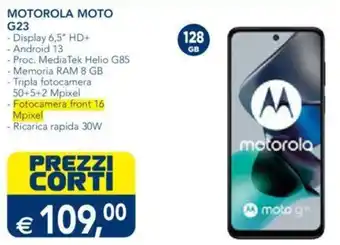 Esselunga MOTOROLA MOTO G23 offerta