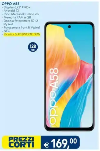 Esselunga OPPO A58 offerta