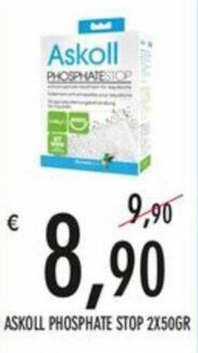 Moby Dick ASKOLL PHOSPATE STOP 2X50GR offerta