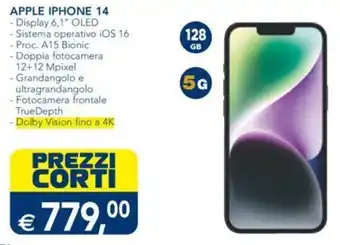 Esselunga APPLE IPHONE 14 offerta