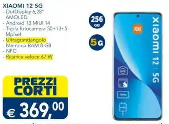 Esselunga XIAOMI 12 5G offerta