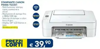 STAMPANTE CANON PIXMA TS3351