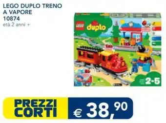 Esselunga LEGO DUPLO TRENO A VAPORE 10874 offerta