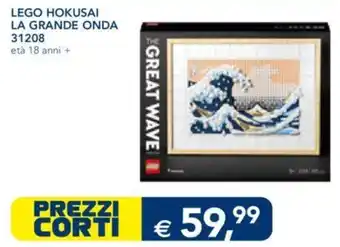 Esselunga LEGO HOKUSAI LA GRANDE ONDA 31208 offerta
