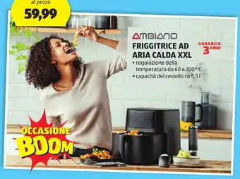 AMBIANO FRIGGITRICE AD ARIA CALDA XXL