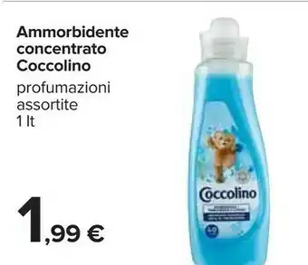 Carrefour Coccolino Ammorbidente Concentrato offerta