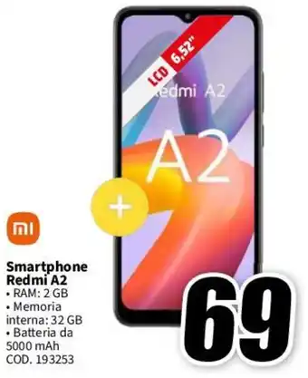 MediaWorld Smartphone Redmi A2 offerta