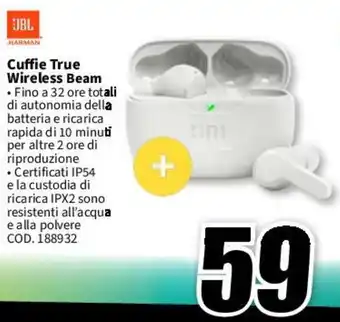 MediaWorld Cuffie True Wireless Beam offerta