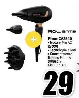 MediaWorld Rowenta Phon CV8840 offerta