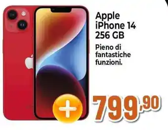 Expert Apple iPhone 14 256 GB Pieno di fantastiche funzioni. offerta