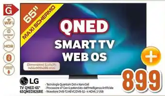 Expert LG TV QNED 65" 65QNED826RE offerta