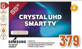 Expert SAMSUNG TV LED 55" UE55AU7 offerta