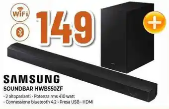 Expert SAMSUNG SOUNDBAR HWB550ZF offerta