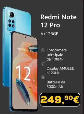 Euronics Redmi Note 12 Pro offerta