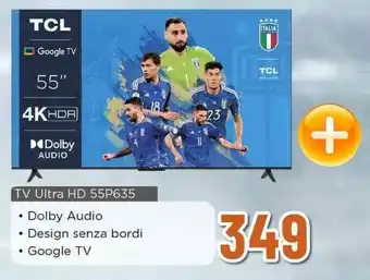 Expert TCL TV Ultra HD 55P635 offerta