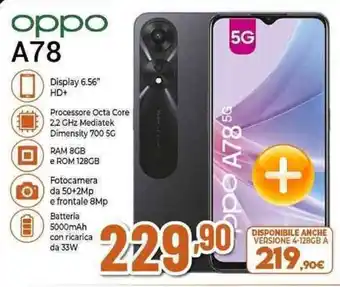 Expert oppo A78 offerta