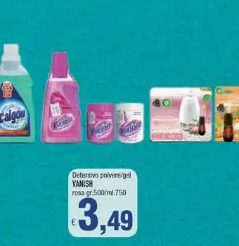 Famila Vanish Detersivo Polvere offerta