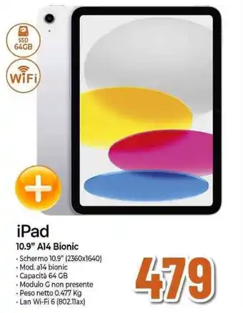 Expert iPad 10.9" A14 Bionic offerta