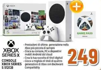 CONSOLE XBOX SERIES X S 512GB