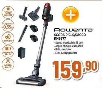 Expert RowenTA SCOPA RIC. S/SACCO RH6877 offerta